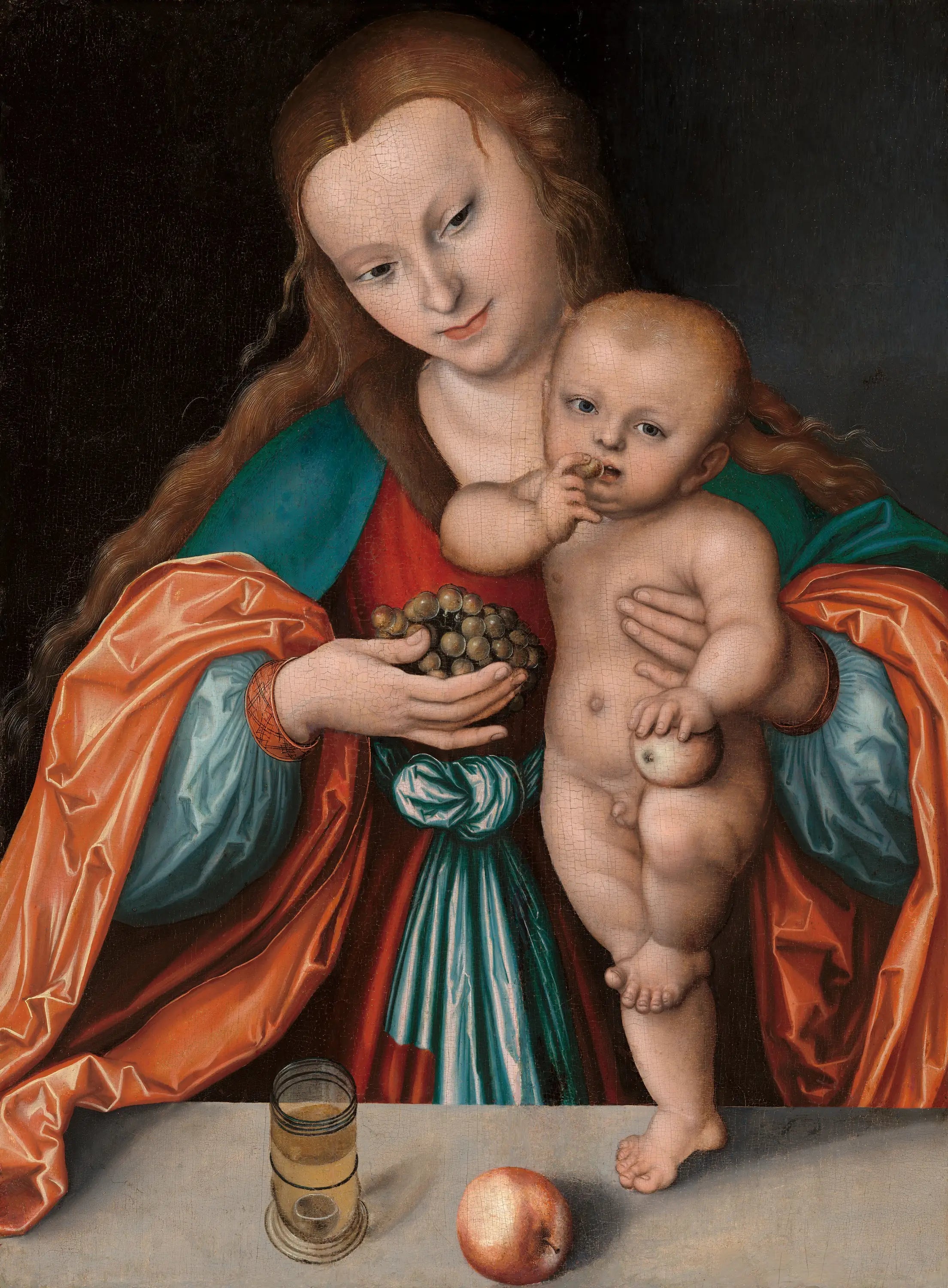 Vierge à l’Enfant - Lucas Cranach the Elder - Alpha Reproduction
