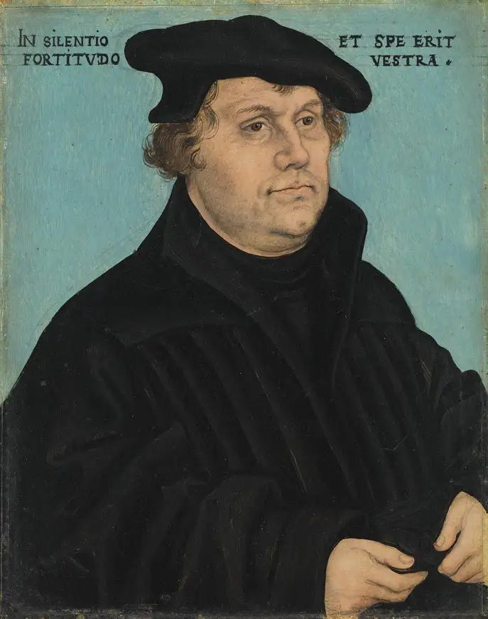 Portrait de Martin Luther - Lucas Cranach the Elder - Alpha Reproduction