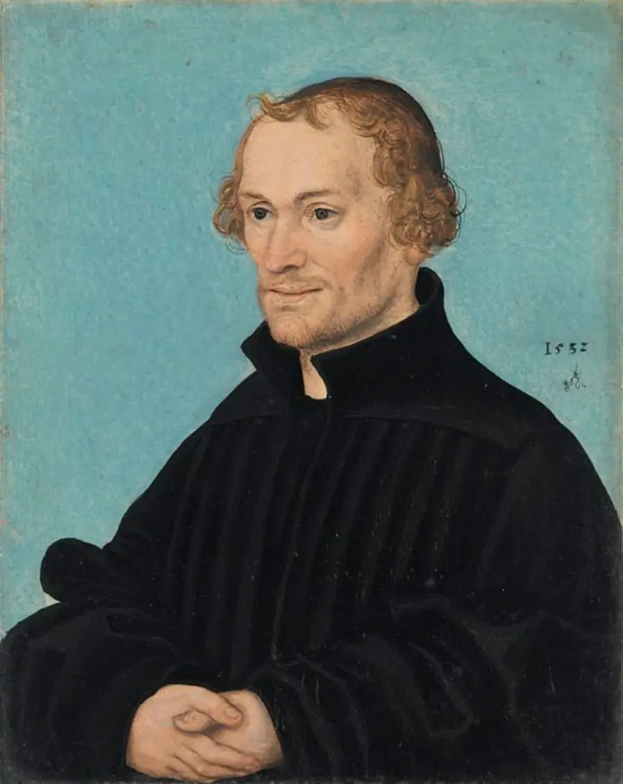 Portrait de Philipp Mélanchthon - Lucas Cranach the Elder - Alpha Reproduction