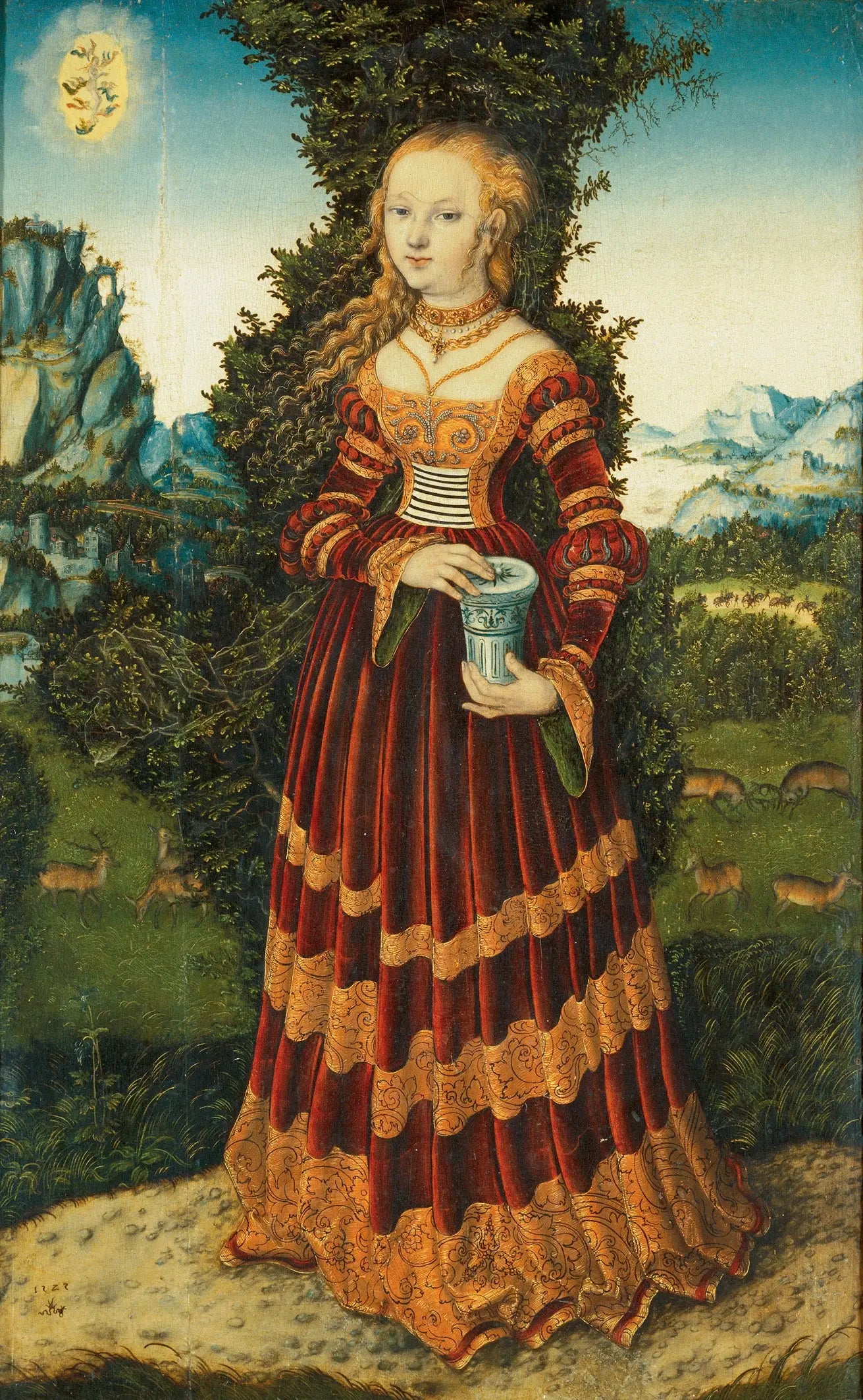 Marie-Madeleine - Lucas Cranach the Elder - Alpha Reproduction