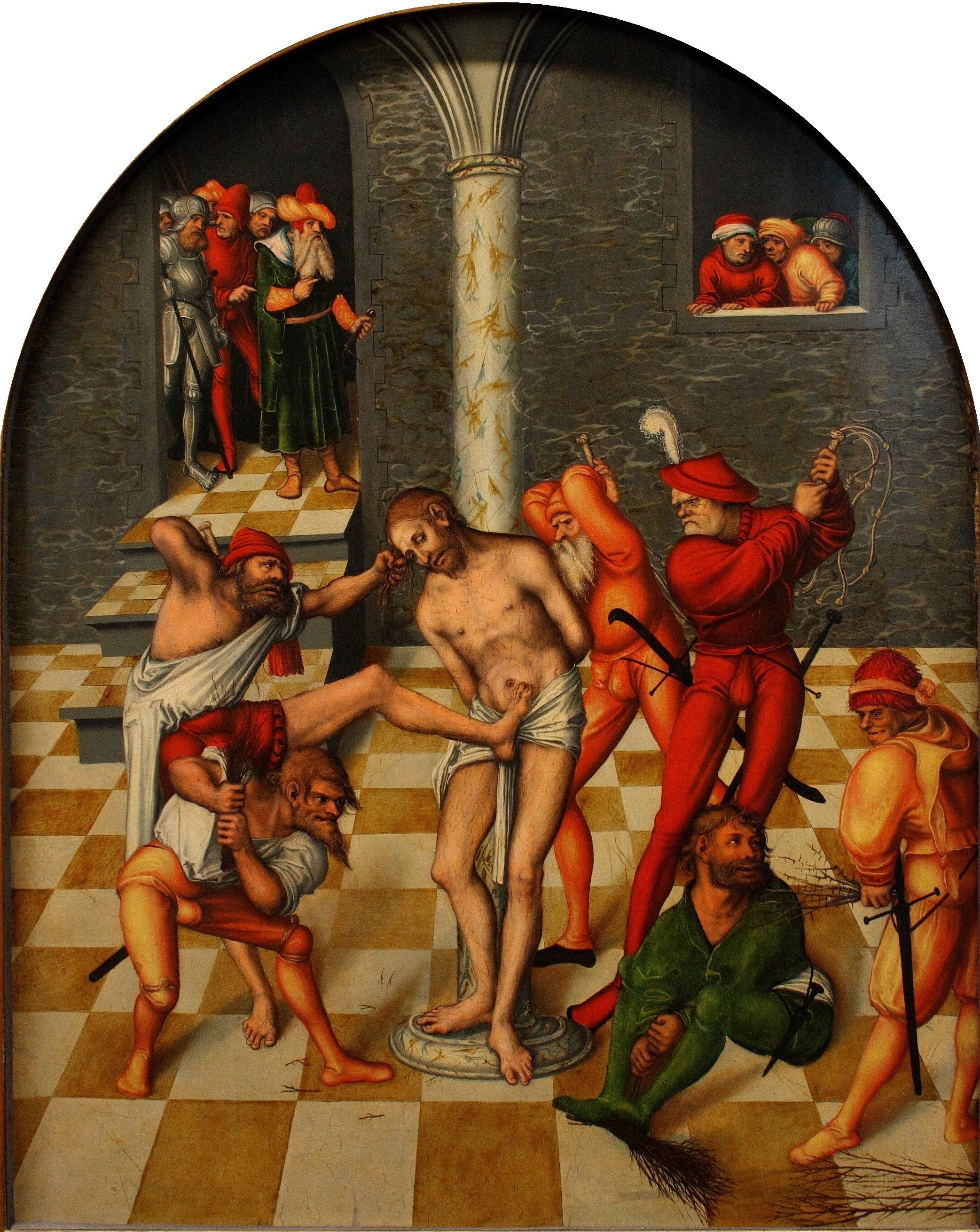 Flagellation du Christ - Lucas Cranach the Elder - Alpha Reproduction