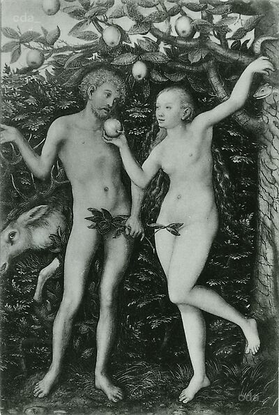 Adam et Ève - Lucas Cranach the Elder