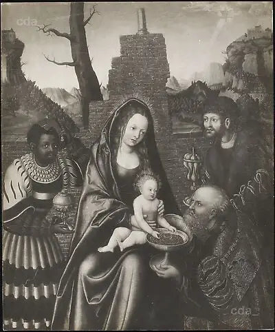 L’Adoration des Mages - Lucas Cranach the Elder - Alpha Reproduction
