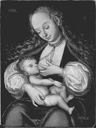 La Vierge à l’Enfant - Lucas Cranach the Elder - Alpha Reproduction
