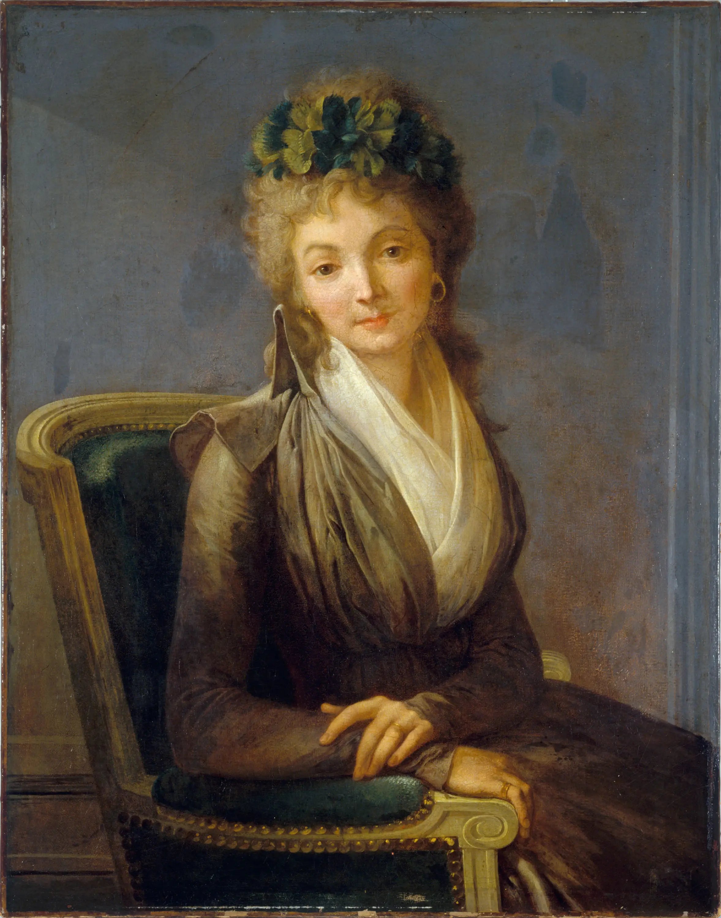 Portrait présupposé de Lucile Desmoulins (1771-1794) - Louis-Léopold Boilly - Alpha Reproduction