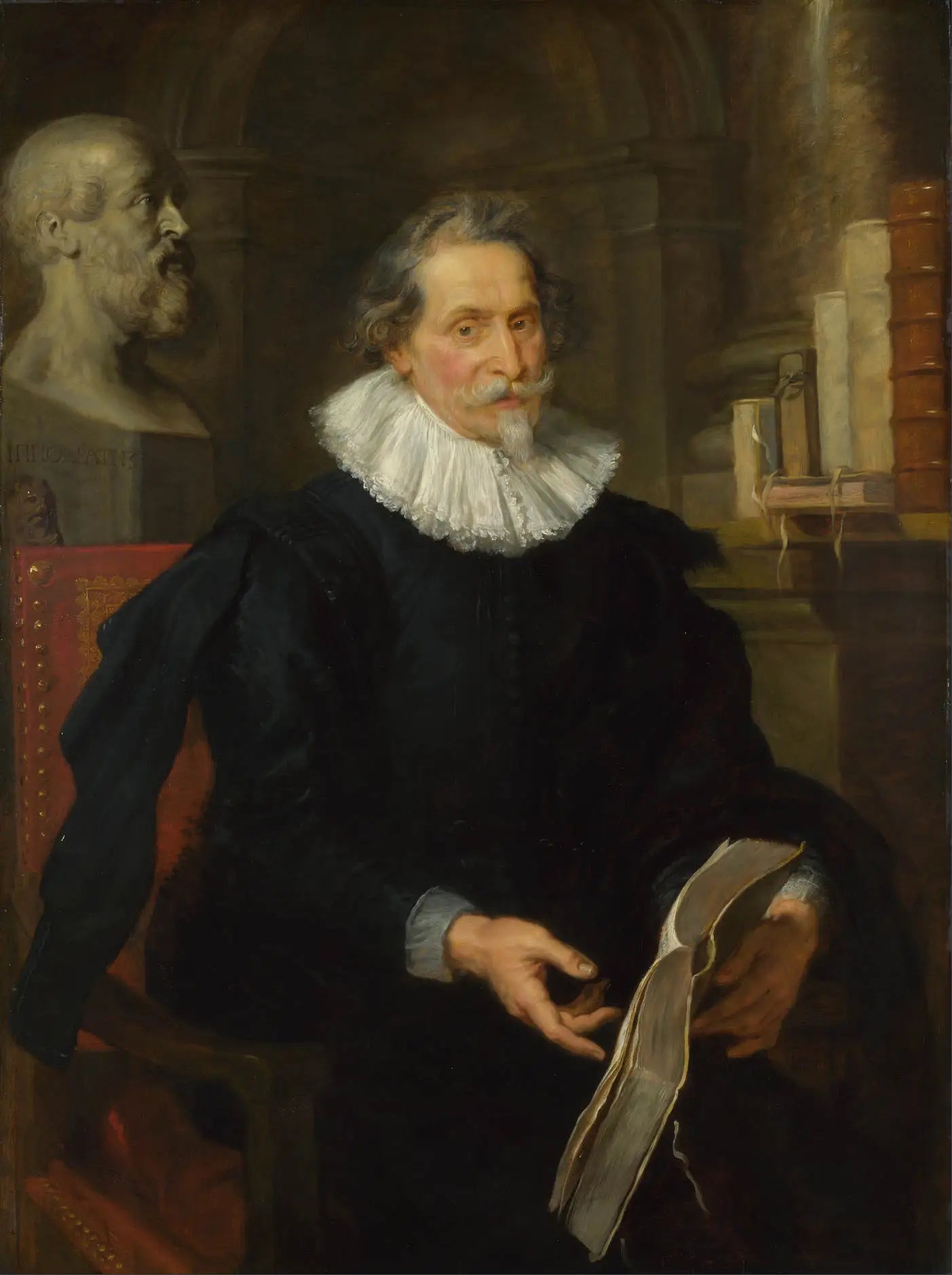 Portrait de Ludovicus Nonnius - Peter Paul Rubens - Alpha Reproduction