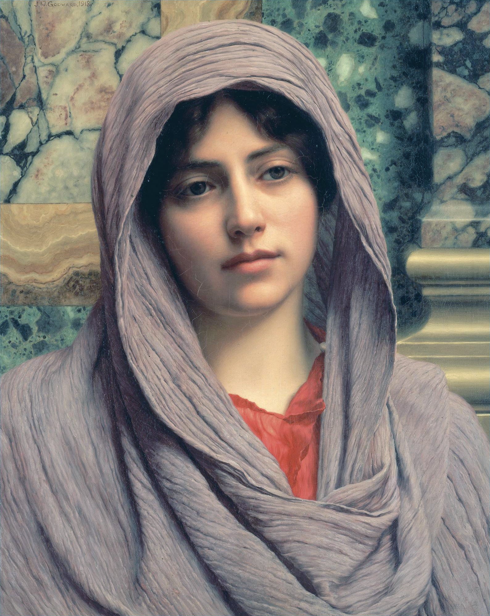 Lycinna - John William Godward