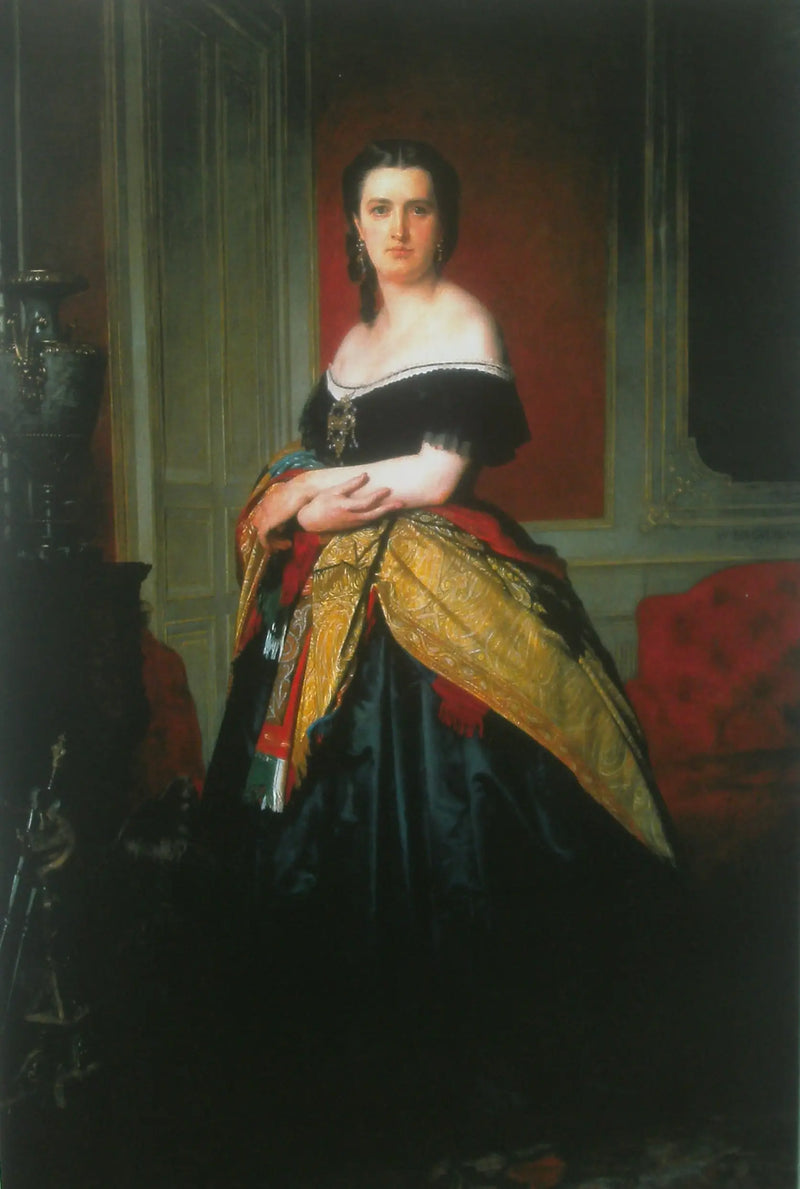 Portrett av Marie-Thérèse Bartholoni - Bouguereau