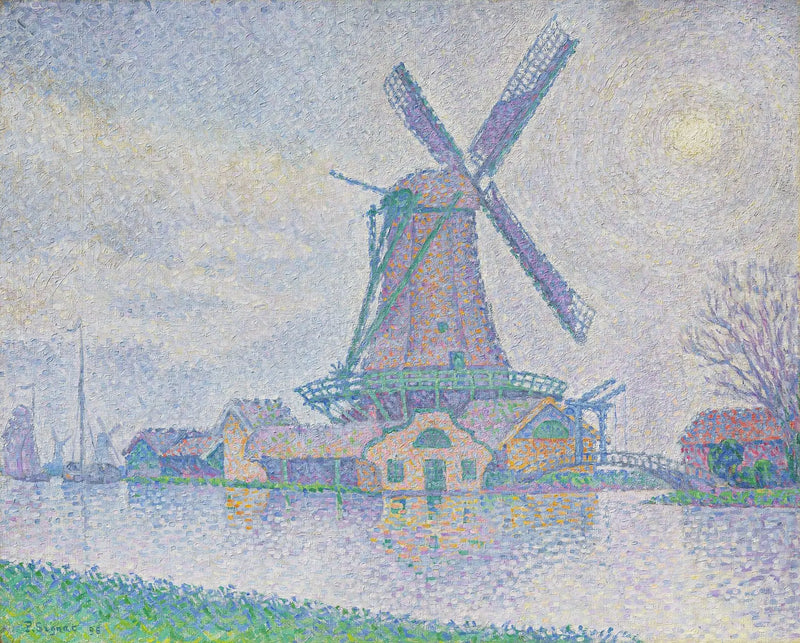 Edams mølle - Paul Signac