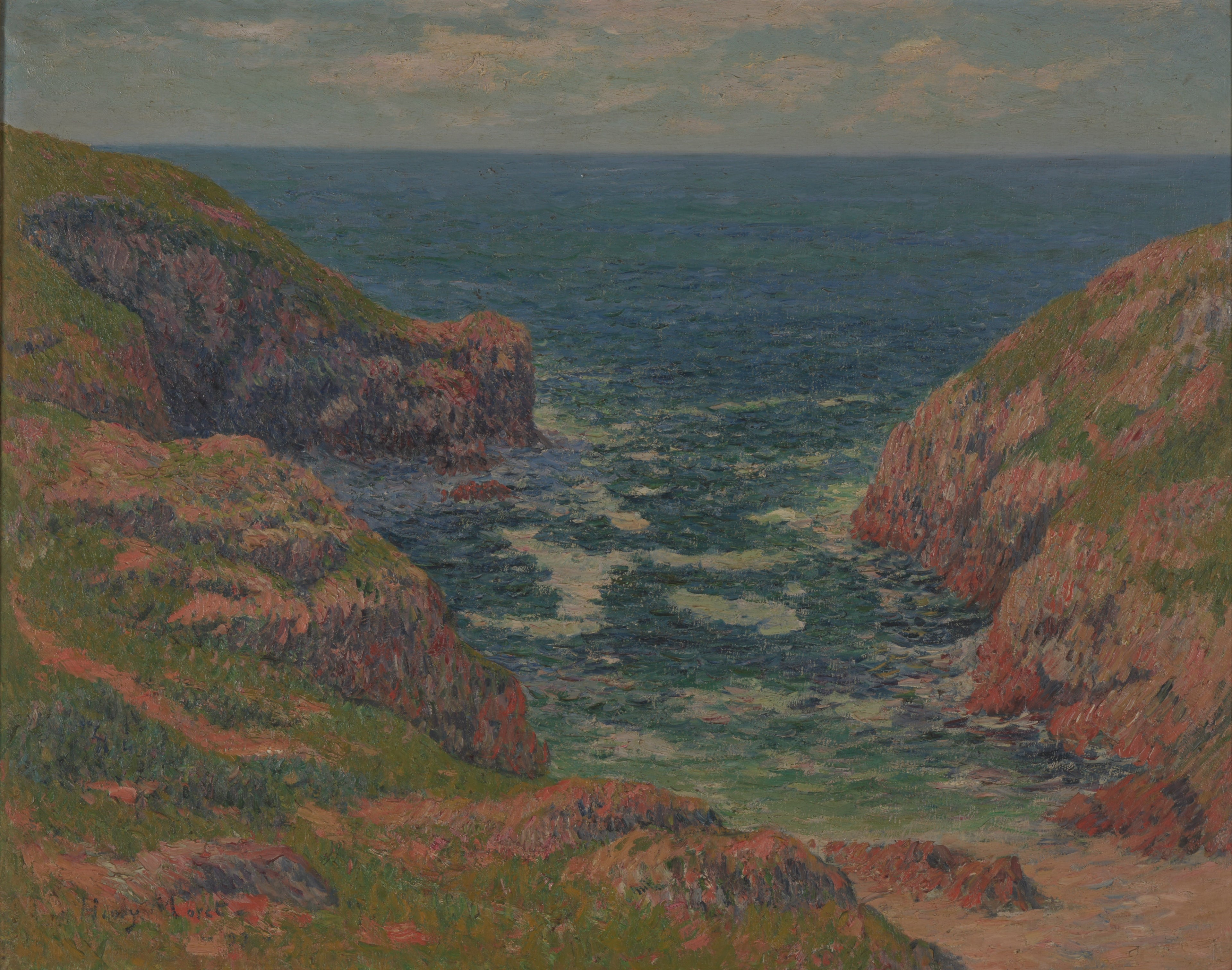 Port Lamatte - Henry Moret - Alpha Reproduction