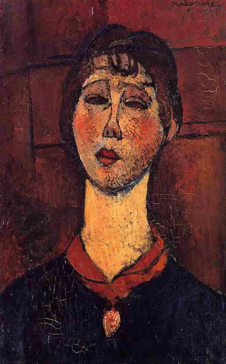 Portrett av Madame Dorival - Amedeo Modigliani