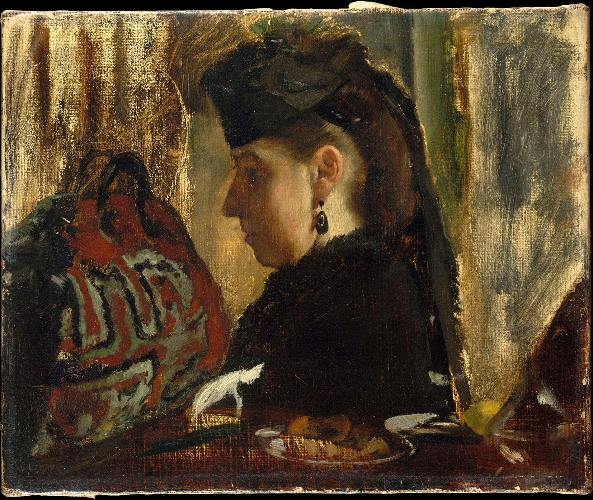 Reproduction du tableau « Mademoiselle Marie Dihau - Edgar Degas » par Alpha Reproduction en peinture à l’huile