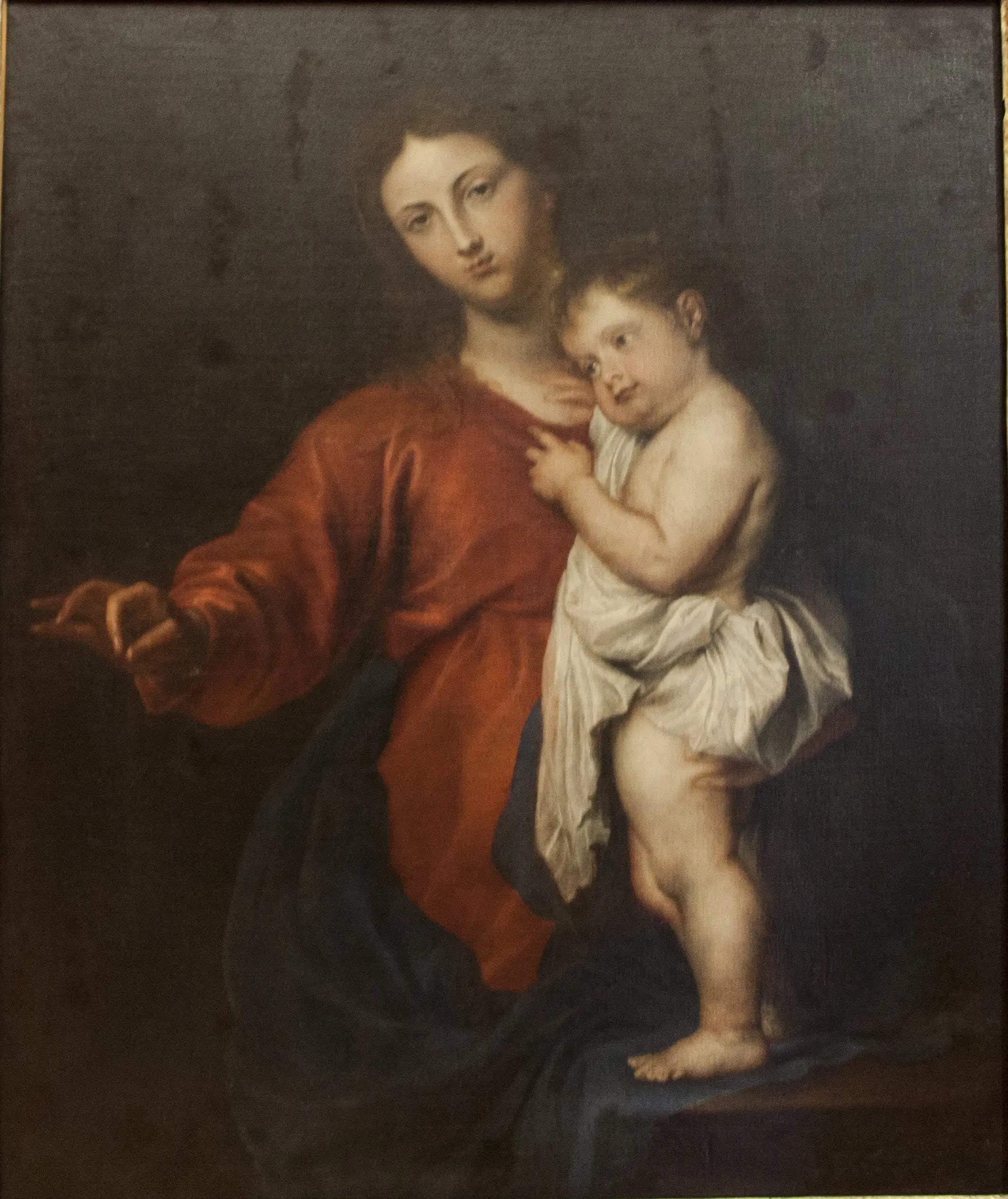 Madone du Rosaire - Antoine van Dyck - Alpha Reproduction
