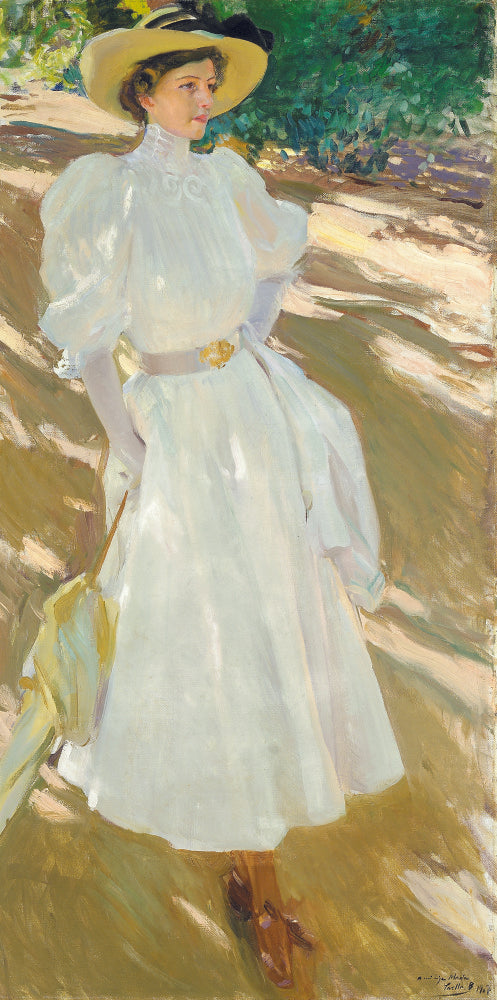 Reproduction du tableau « Maria à La Granja - Joaquín Sorolla » par Alpha Reproduction en peinture à l’huile