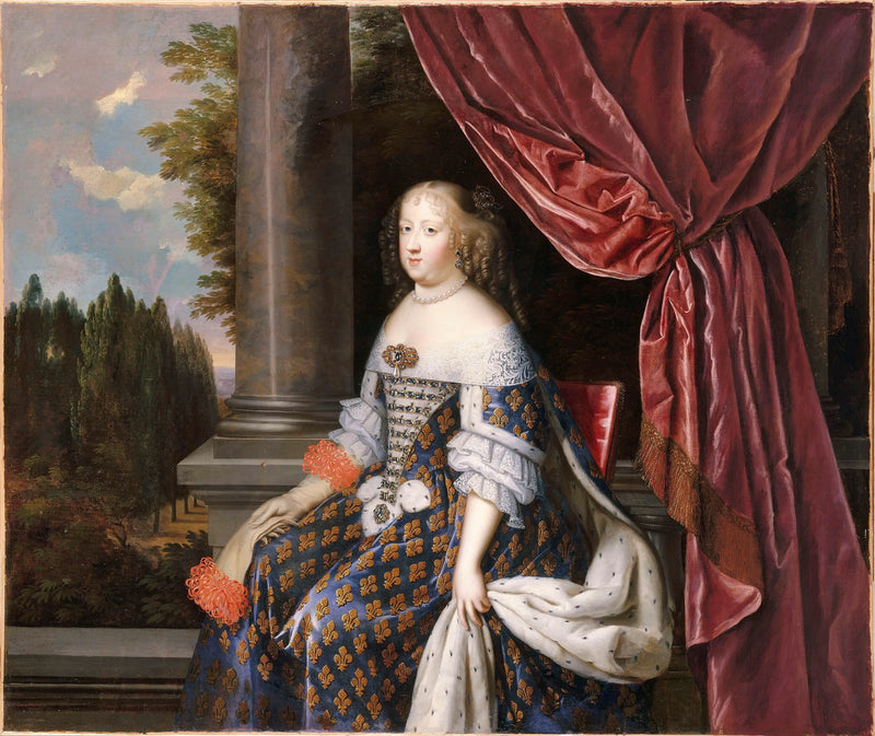 Marie-Thérèse av Østerrike, dronning av Frankrike (1638-1683) - Jean Nocret