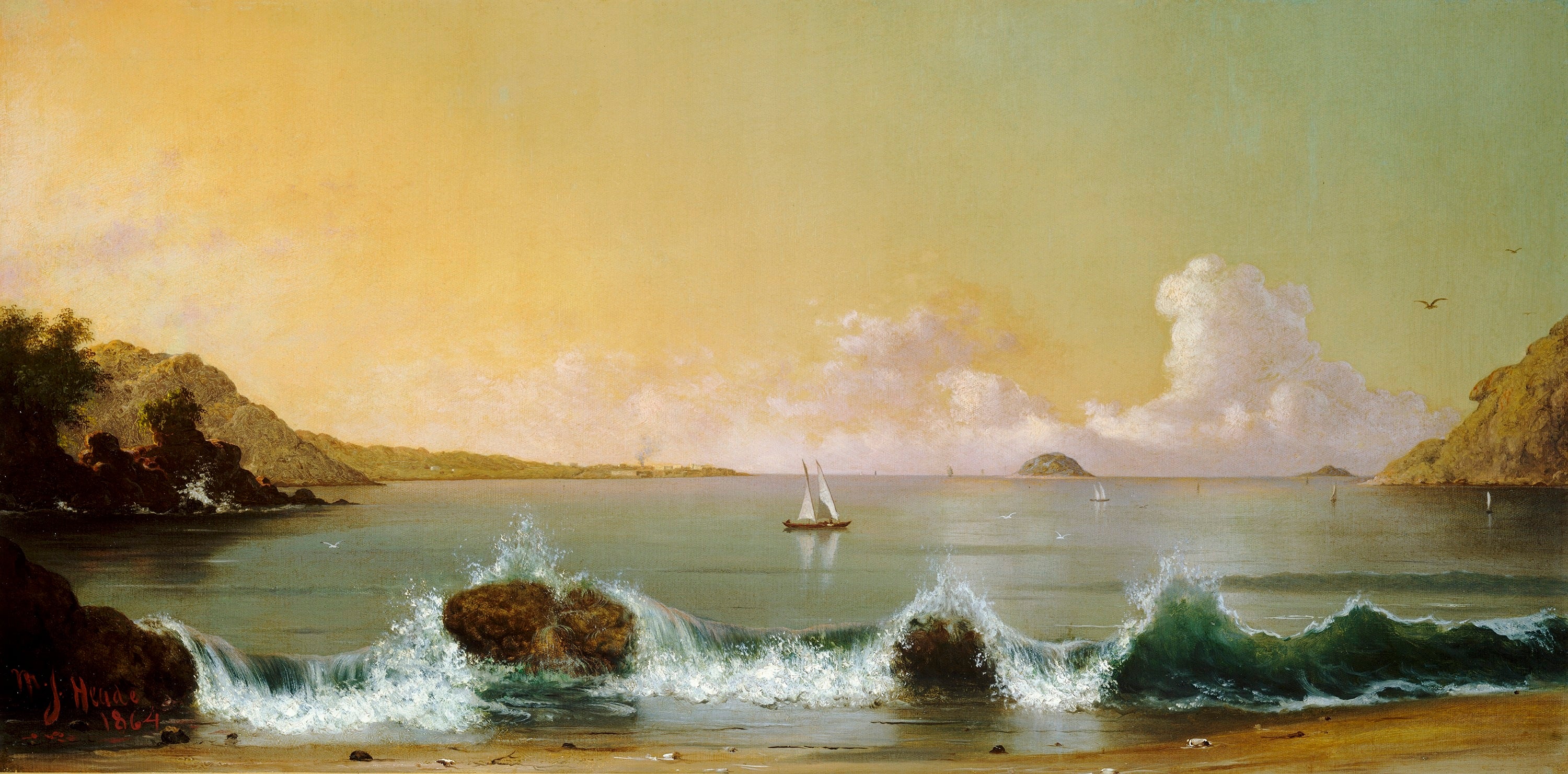 Baie de Rio de Janeiro - Martin Johnson Heade