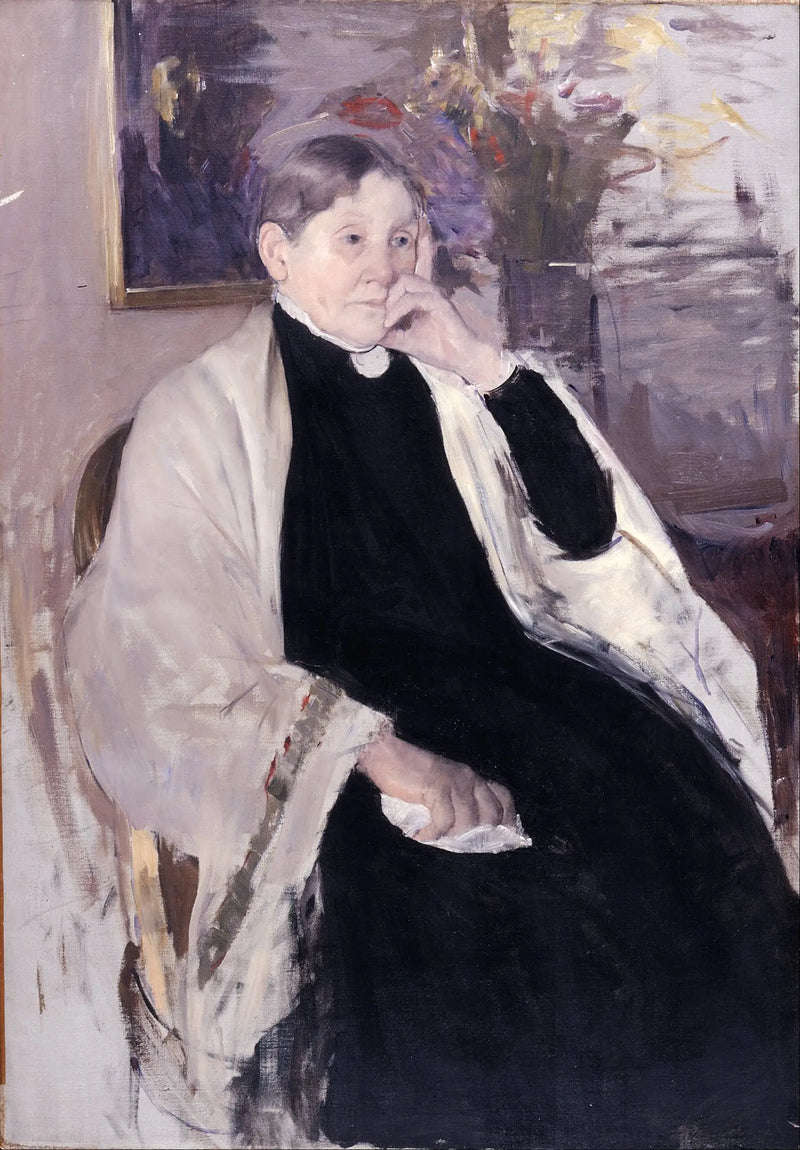 Fru Robert S. Cassatt, kunstnerens mor - Mary Cassatt