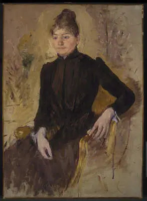 Portrett av en kvinne - Mary Cassatt