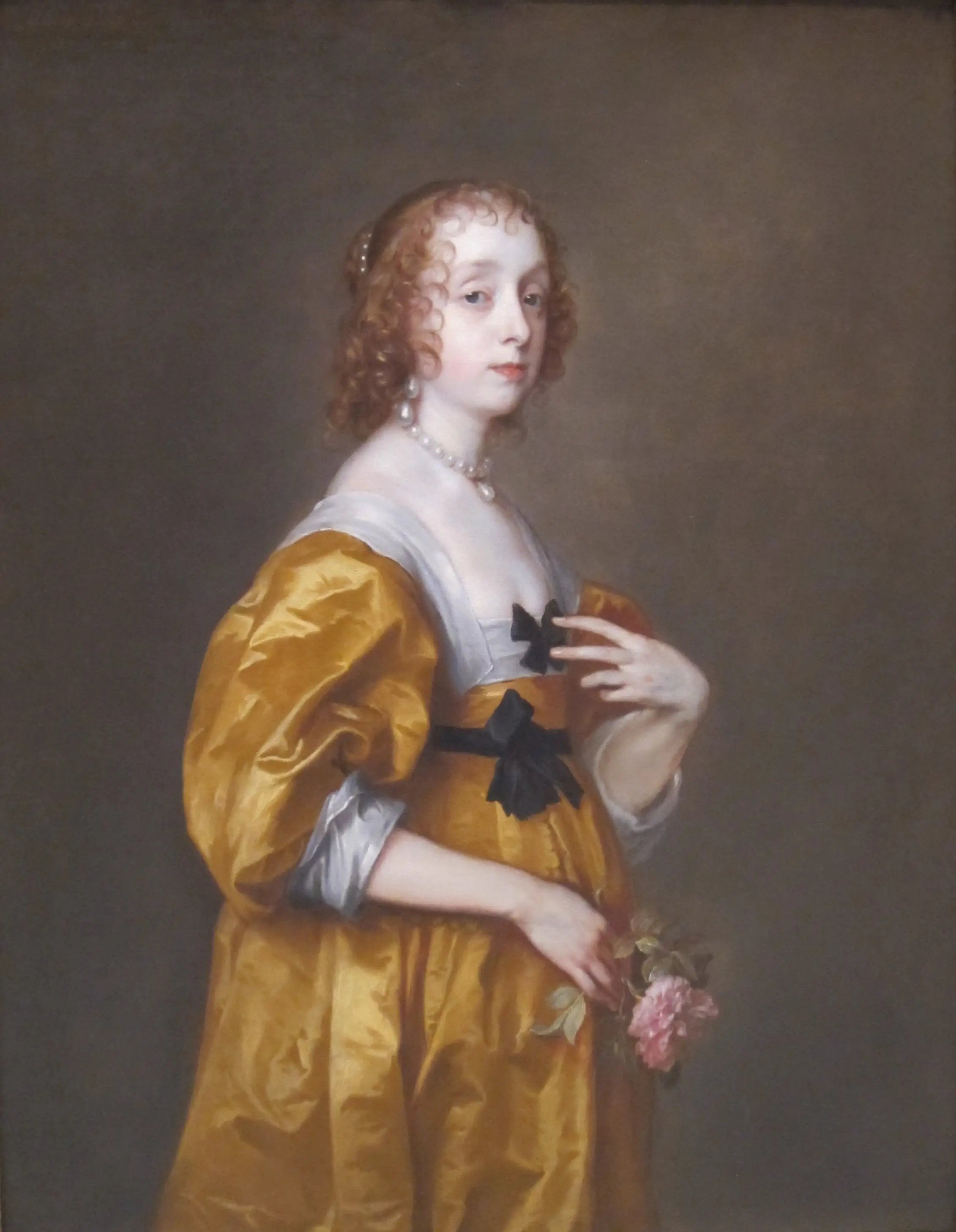 Portrait de Mary Villiers Lady Herbert de Shurland - Antoine van Dyck - Alpha Reproduction