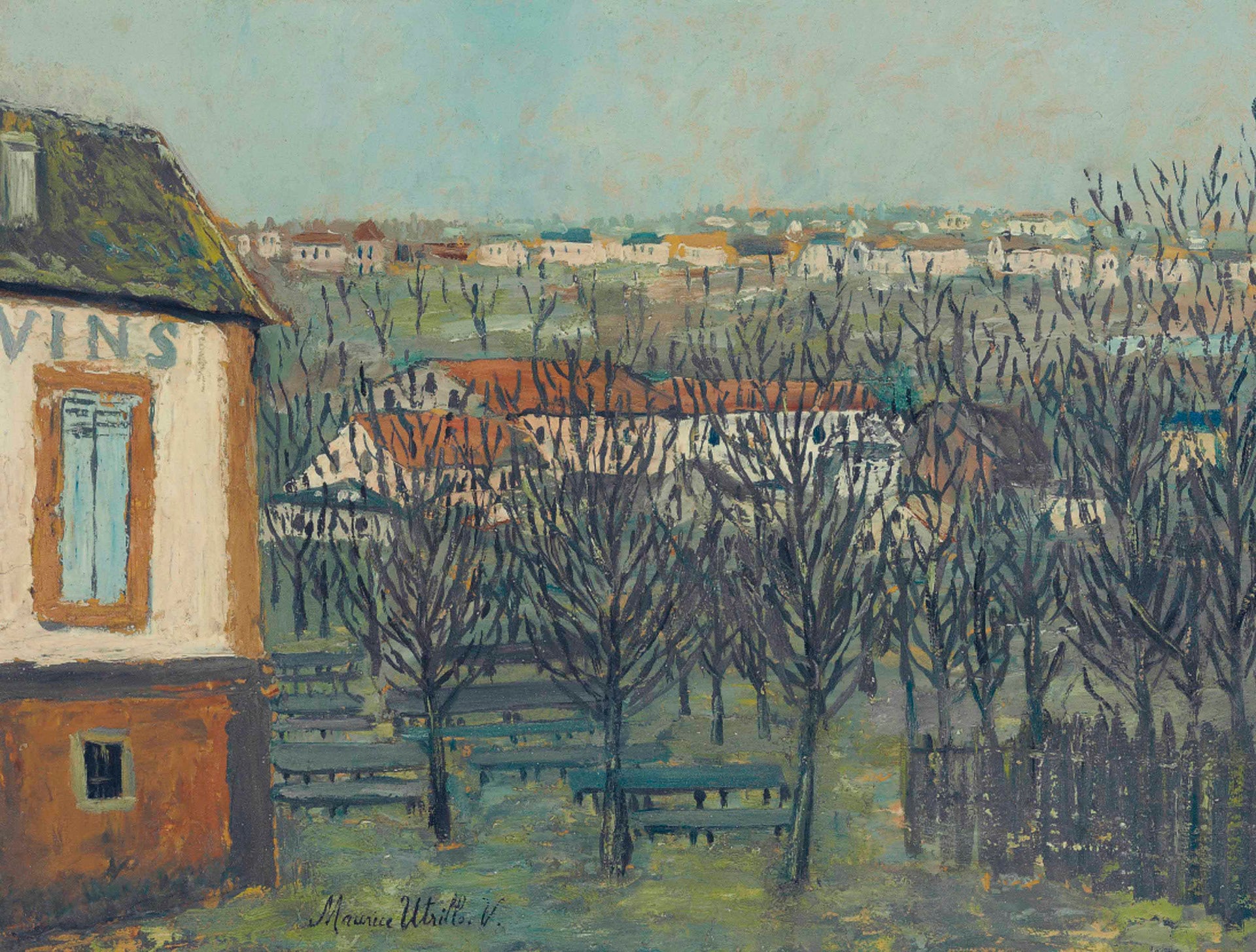 La Butte Pinson à Montmagny - Maurice Utrillo
