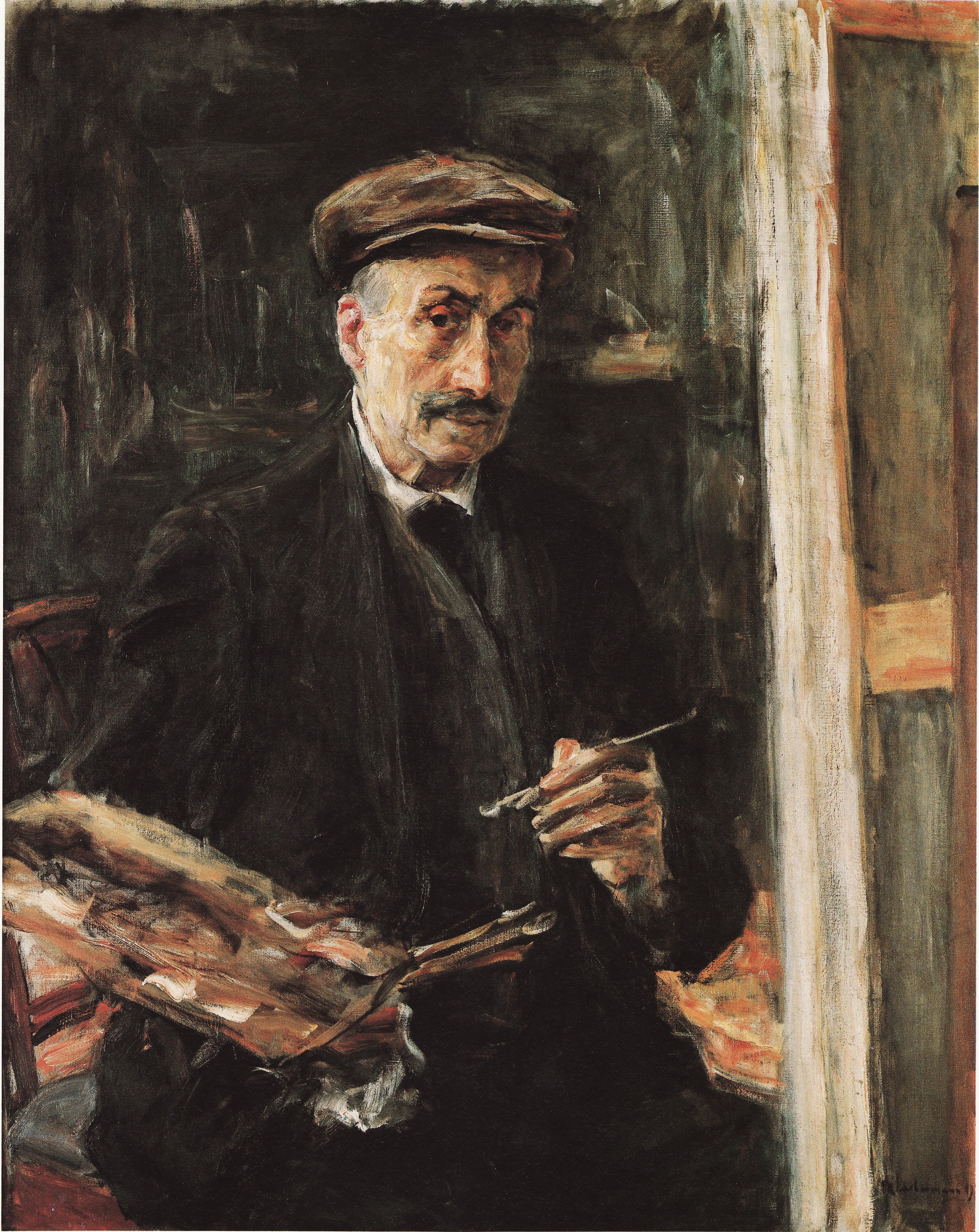Selvportrett - Max Liebermann