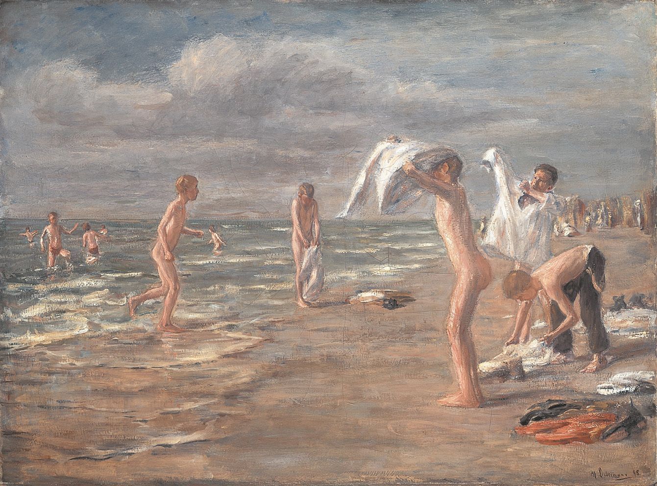 Guttenes bad - Max Liebermann