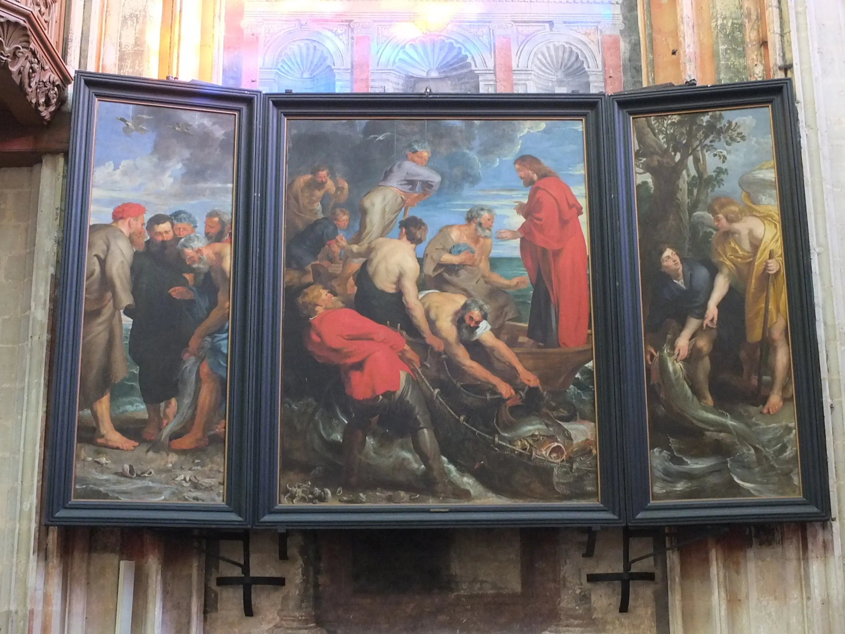 La pêche miraculeuse vers 1618-1619 - Peter Paul Rubens - Alpha Reproduction