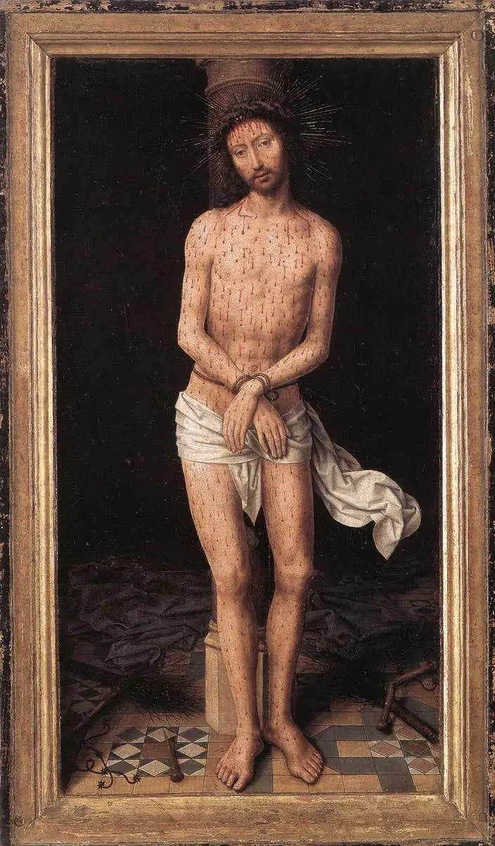 Kristus ved søylen - Hans Memling