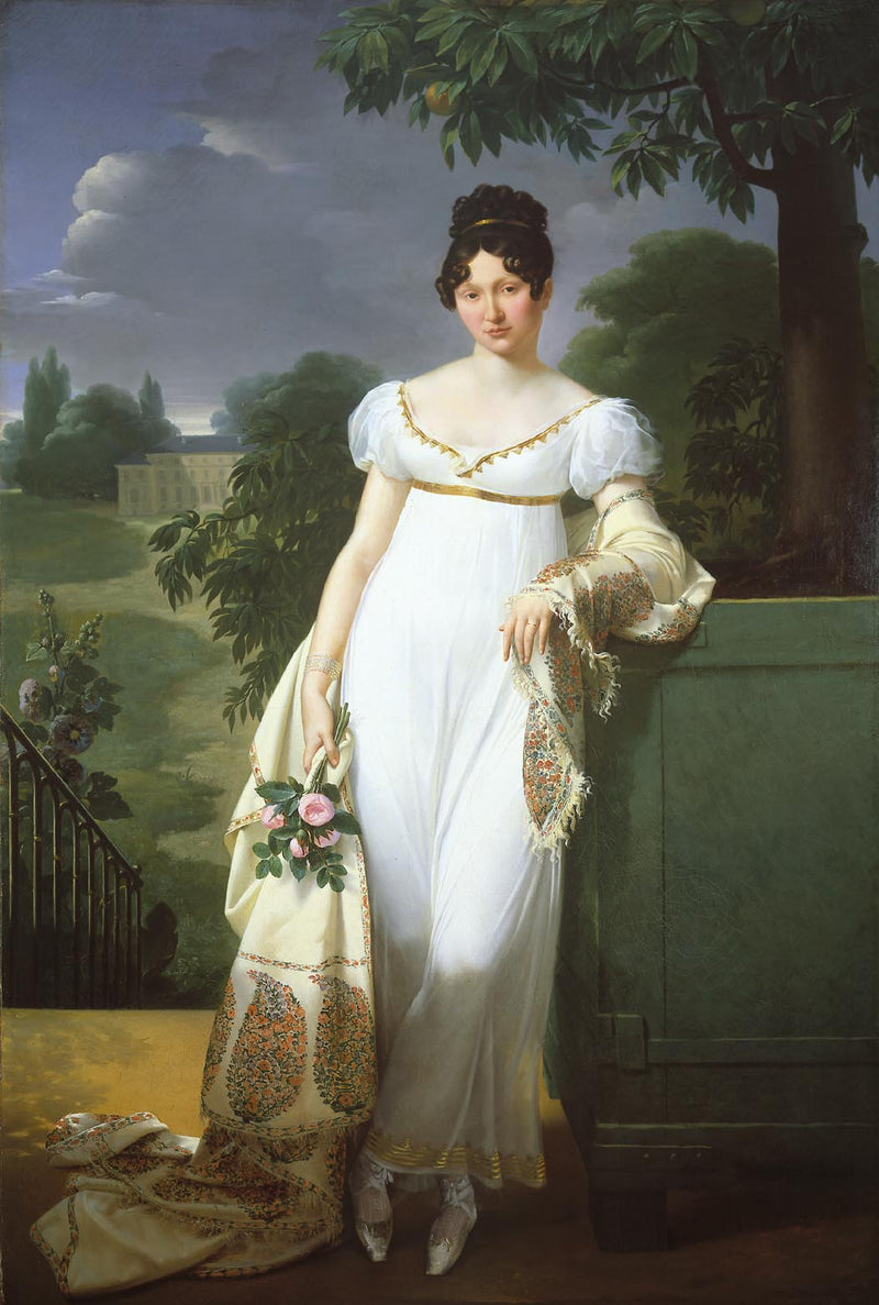 Portrait of Félicité-Louise-Julie-Constance de Durfort, Maréchale de Beurnonville (1782-1808) - Merry-Joseph Blondel