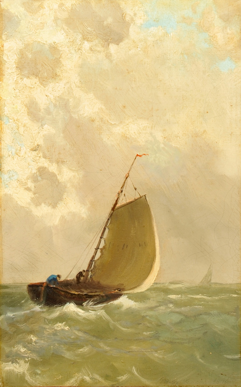 Voilier par mauvaise mer. - Michael Peter Ancher - Alpha Reproduction