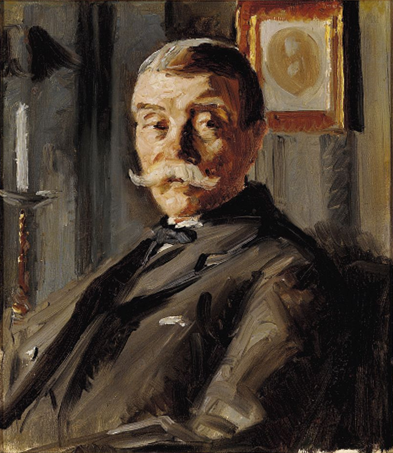 Portrait d'Alexandre Bech. Étude. - Michael Peter Ancher