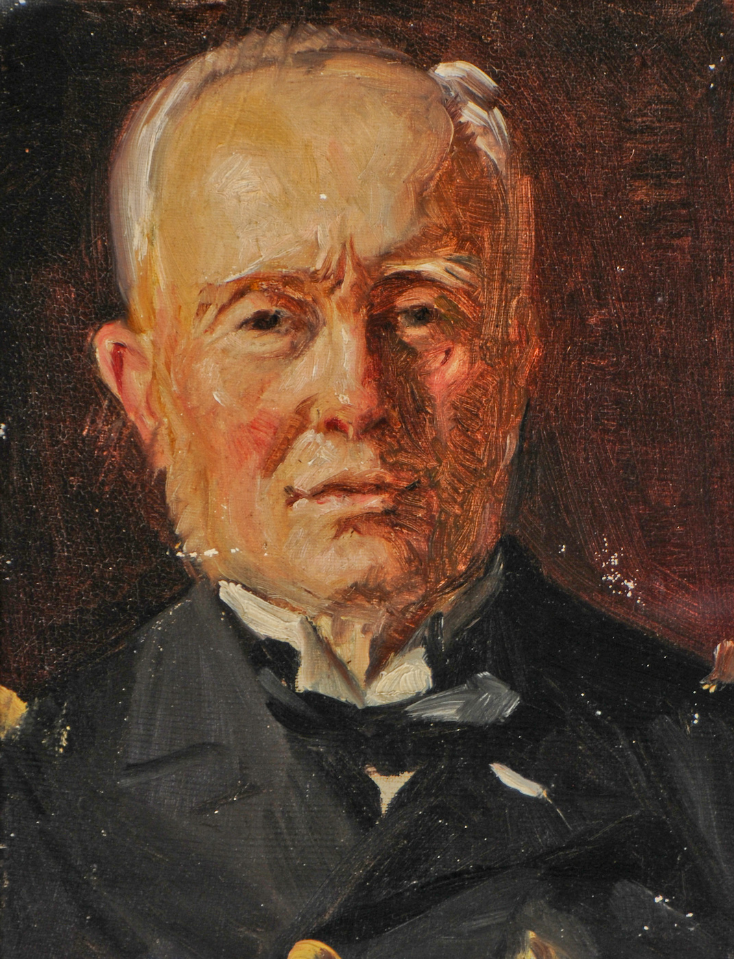 Portrait de Carl Adolph Bruun. Étude. - Michael Peter Ancher - Alpha Reproduction