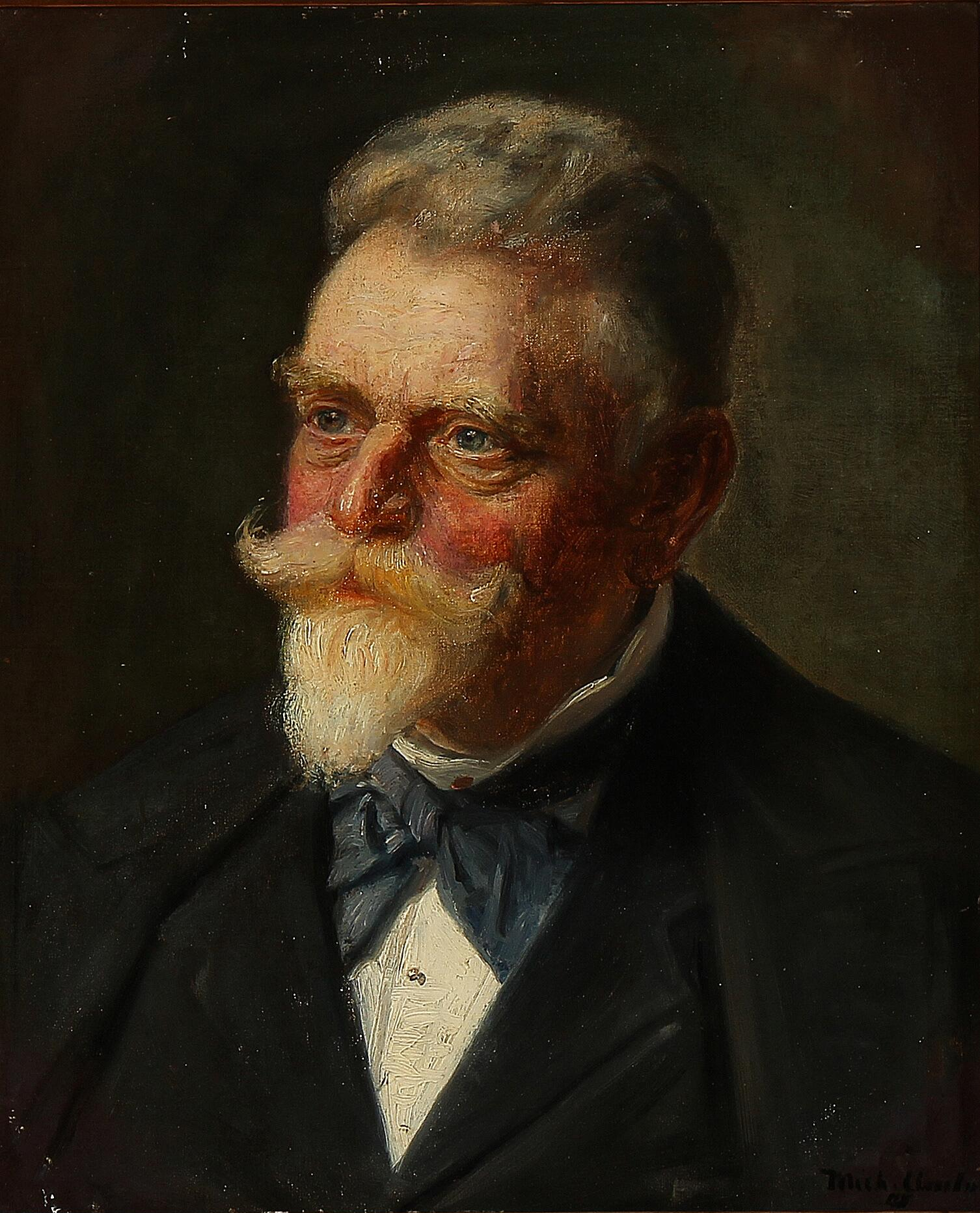 Portrait d’un homme. - Michael Peter Ancher - Alpha Reproduction