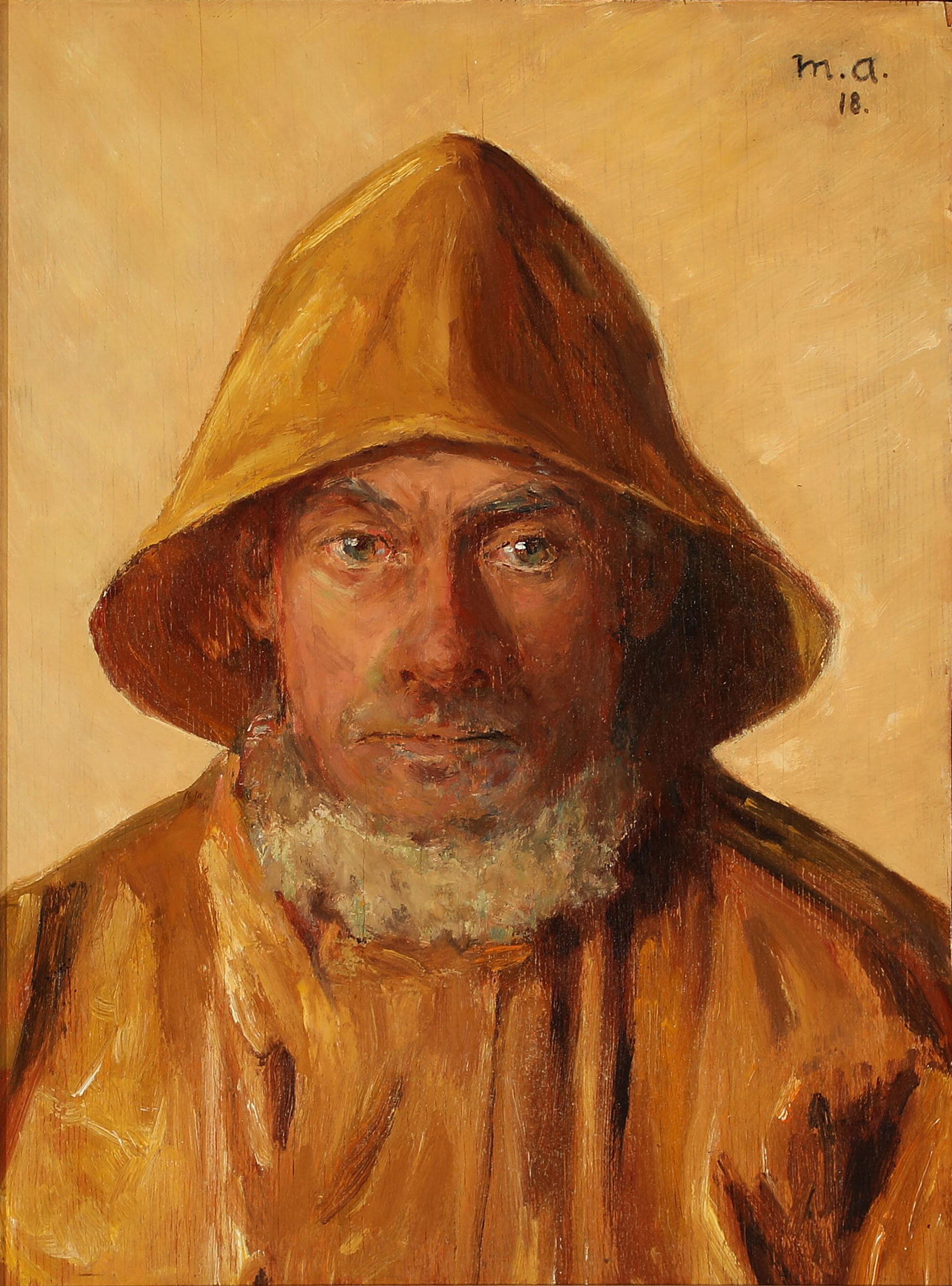 Un pêcheur de Skagen. - Michael Peter Ancher