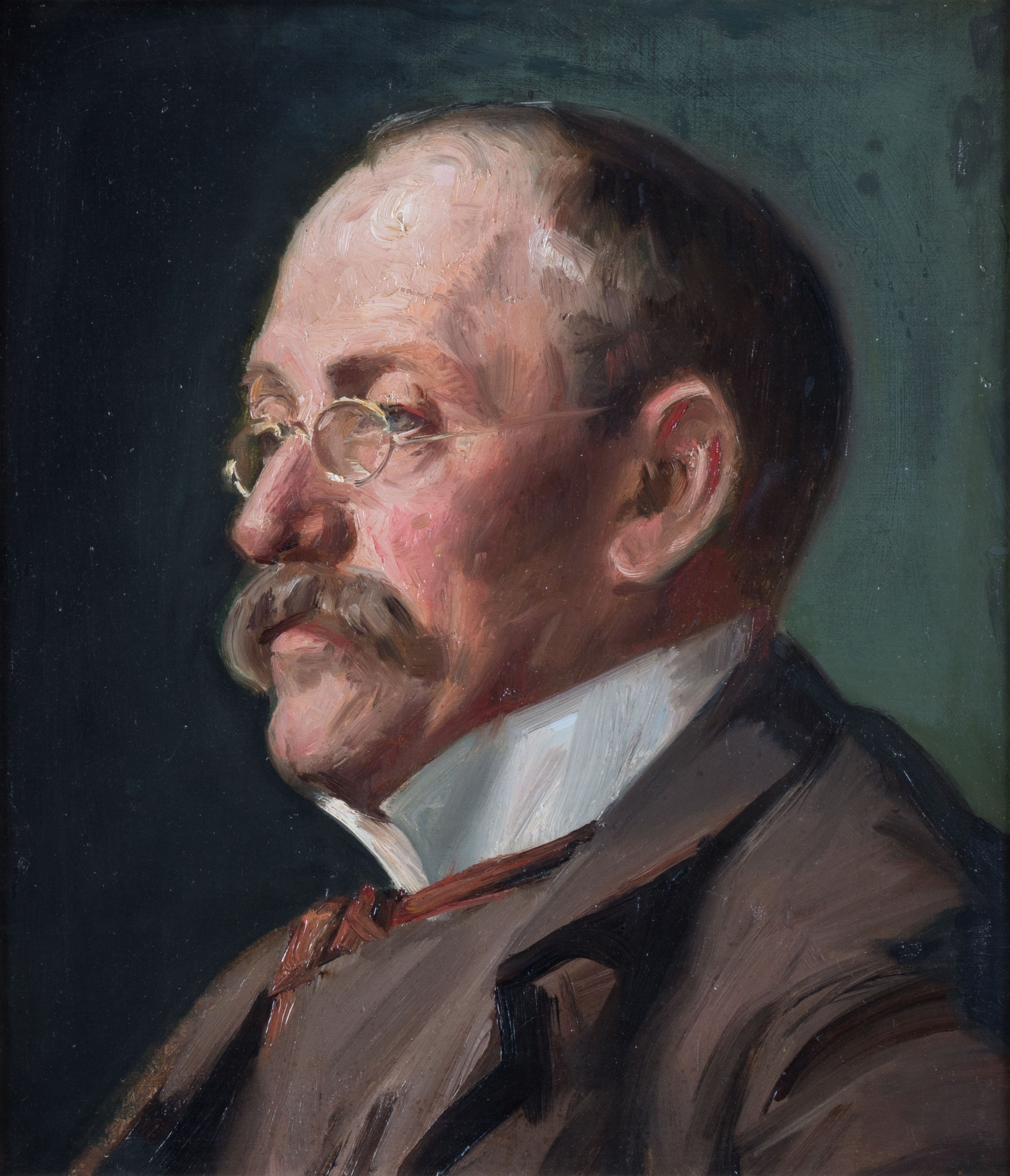 Portrait du peintre Eilif Peterssen - Michael Peter Ancher - Alpha Reproduction