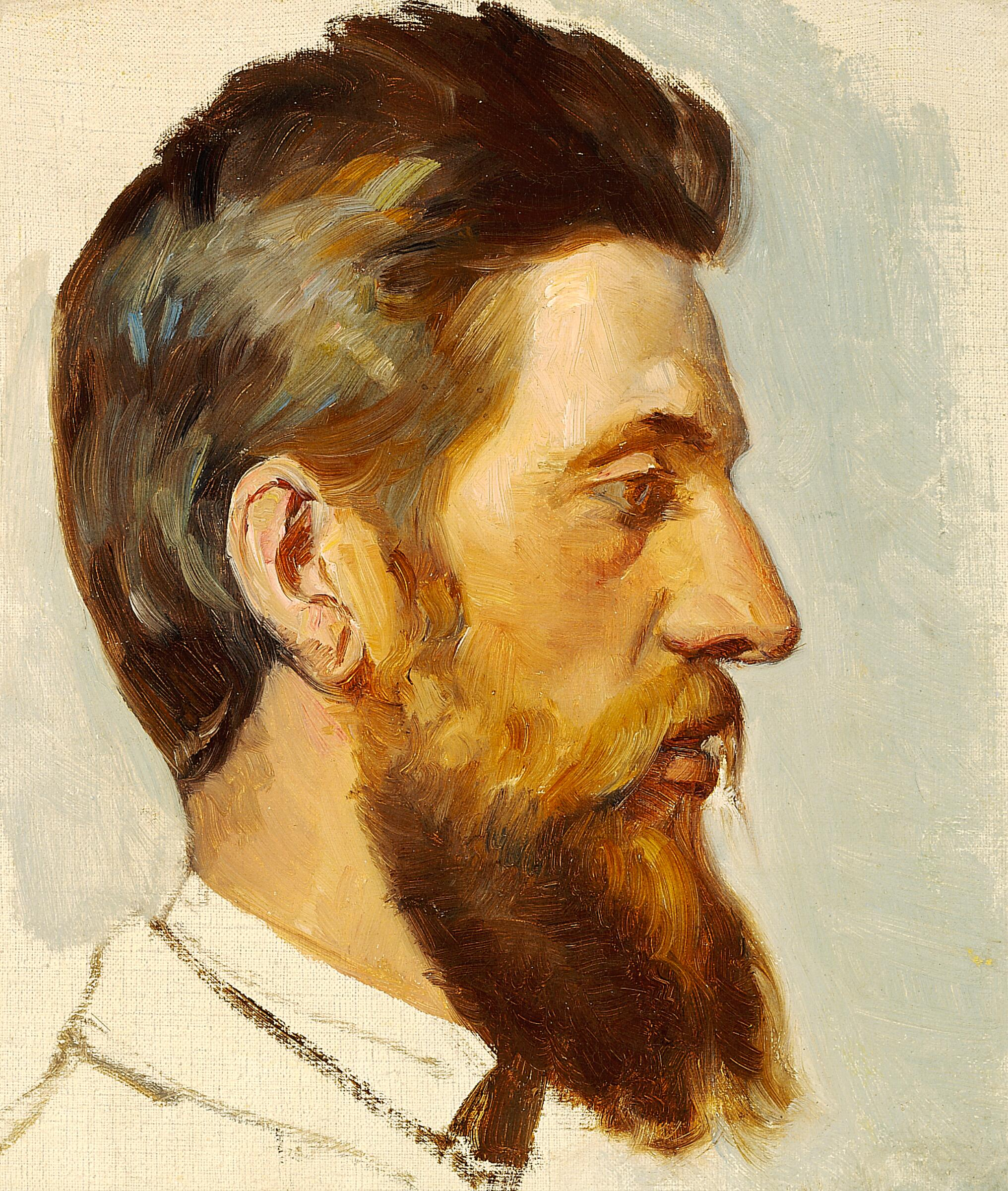 Le pêcheur Hans Martin de Skagen. - Michael Peter Ancher - Alpha Reproduction