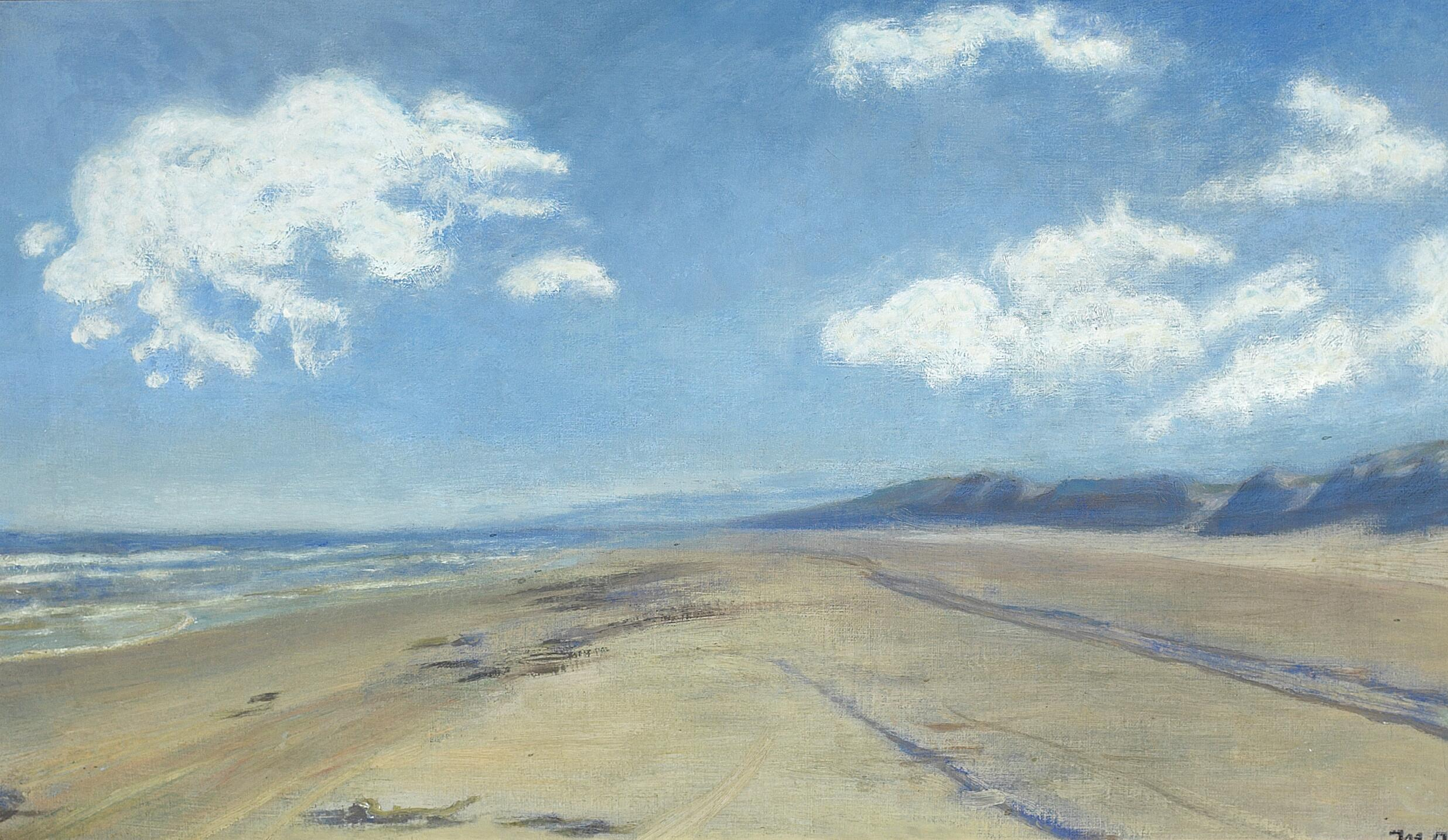Une journée d’été à Skagen Sønderstrand. - Michael Peter Ancher - Alpha Reproduction