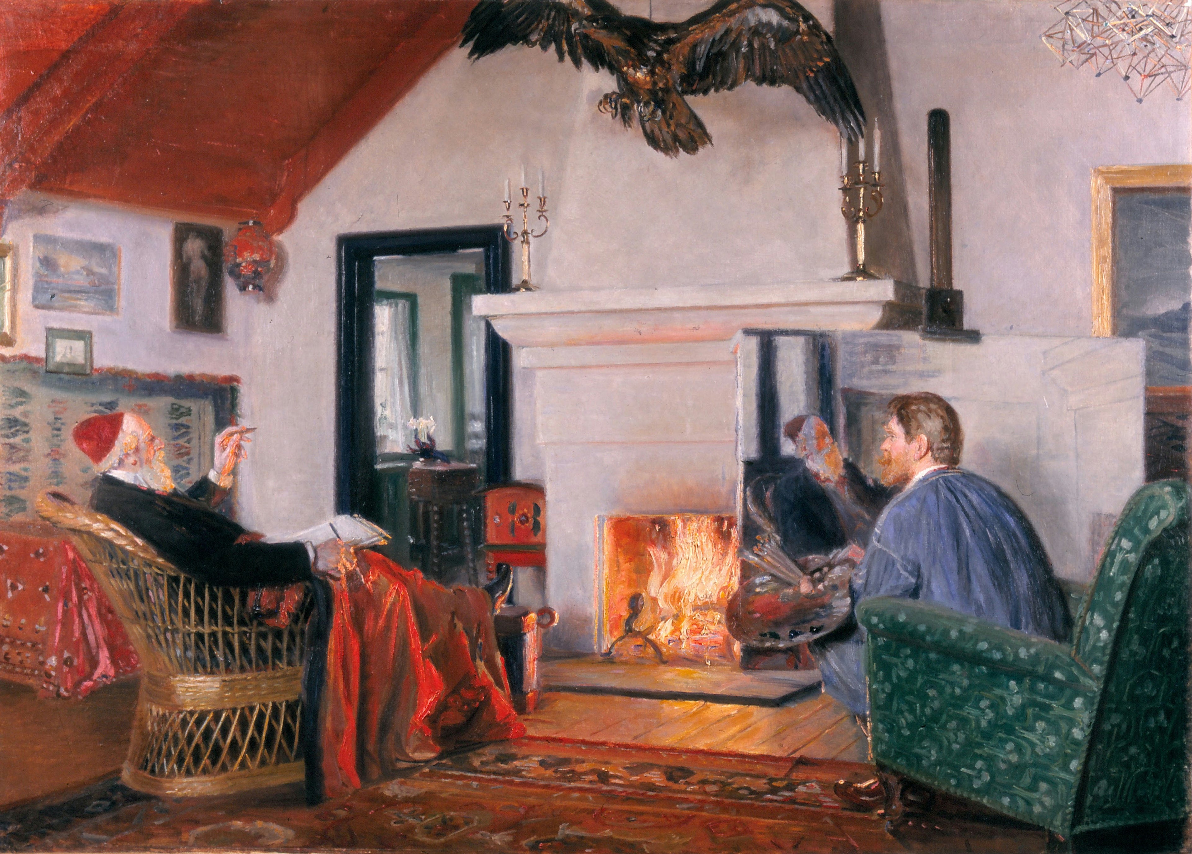 Sous le signe de l’aigle. - Michael Peter Ancher - Alpha Reproduction