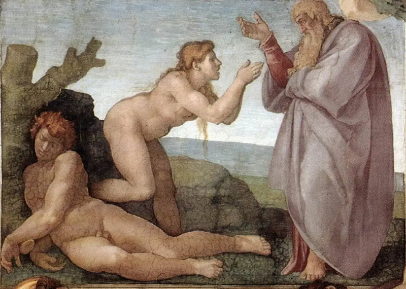 Evas skapelse - Michelangelo