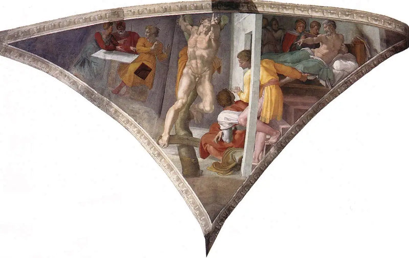 Haman's straff - Michelangelo
