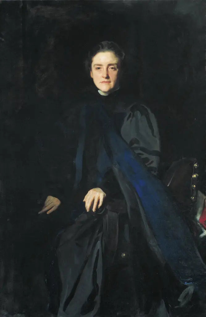 Reproduction du tableau « M. Carey Thomas - John Singer Sargent » par Alpha Reproduction en peinture à l’huile