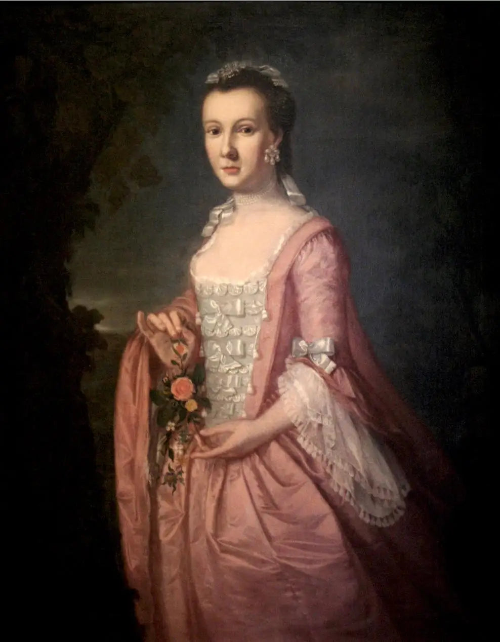 Mademoiselle Rhoda Cranston - John Singleton Copley - Alpha Reproduction
