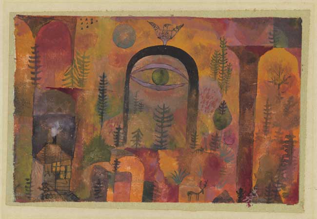 Med ørnen - Paul Klee