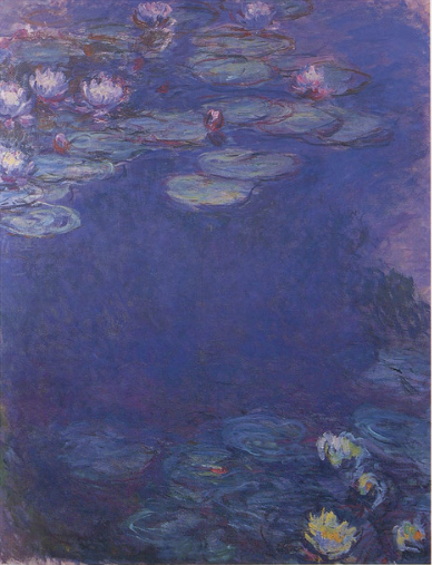 🌌 Nymfeas ved skumringen, Claude Monet