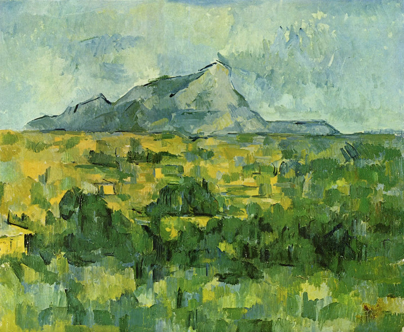 Fjellet Sainte-Victoire sett fra Lauves - Paul Cézanne