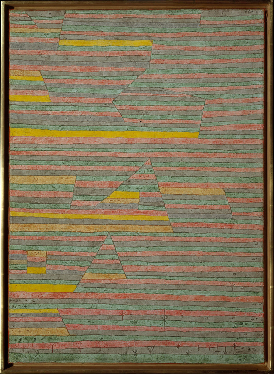 Monuments at G. — Paul Klee