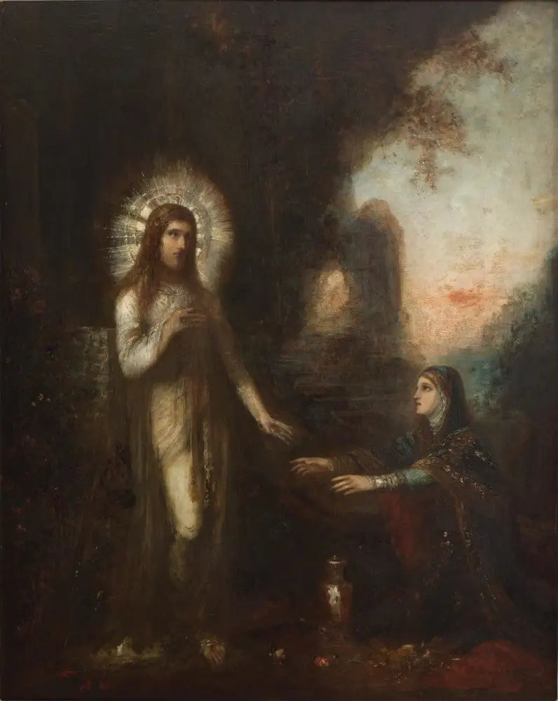 Le Christ et Madeleine (Noli me Tangere) - Gustave Moreau - Alpha Reproduction