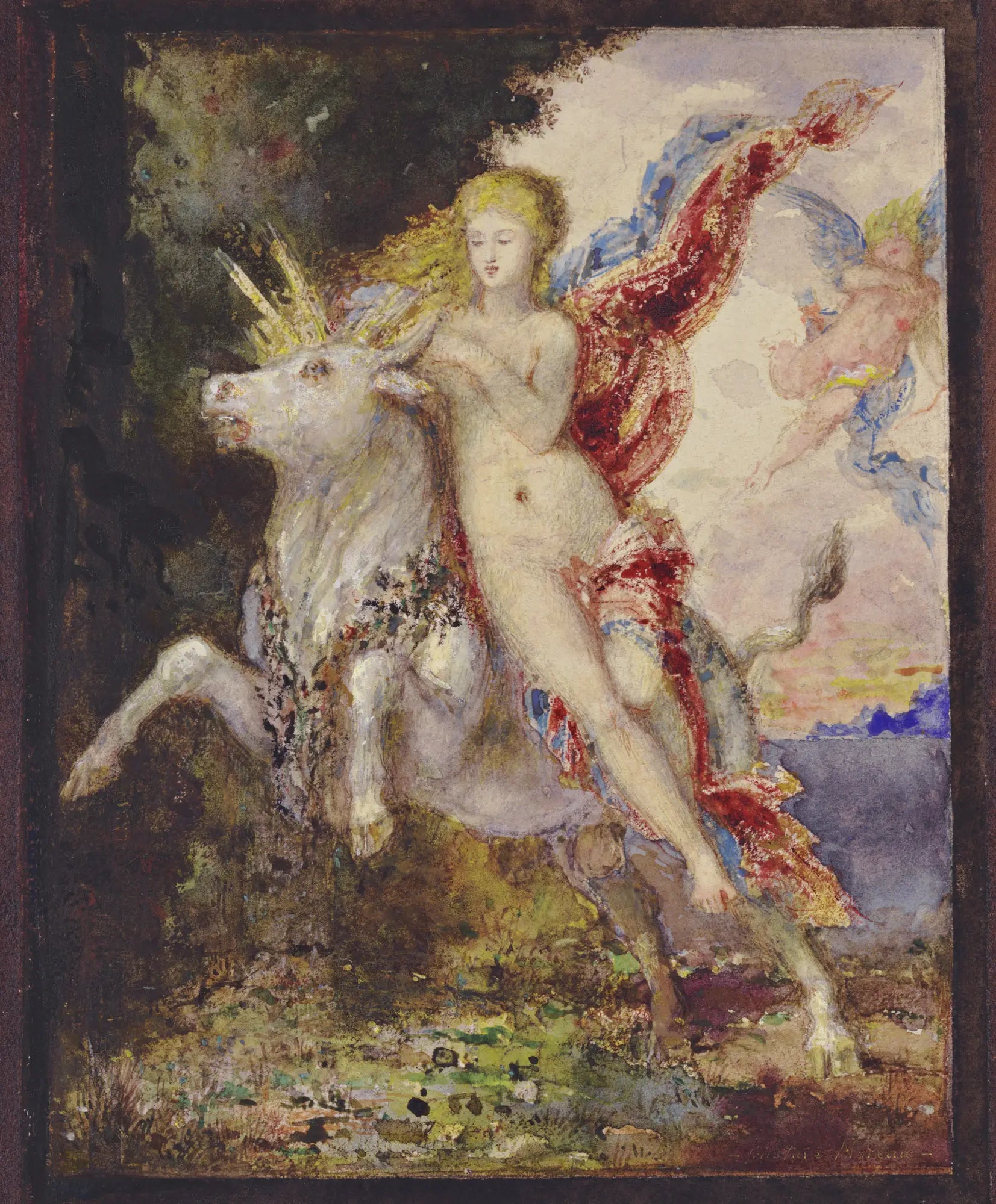 L’enlèvement d’Europe - Gustave Moreau - Alpha Reproduction