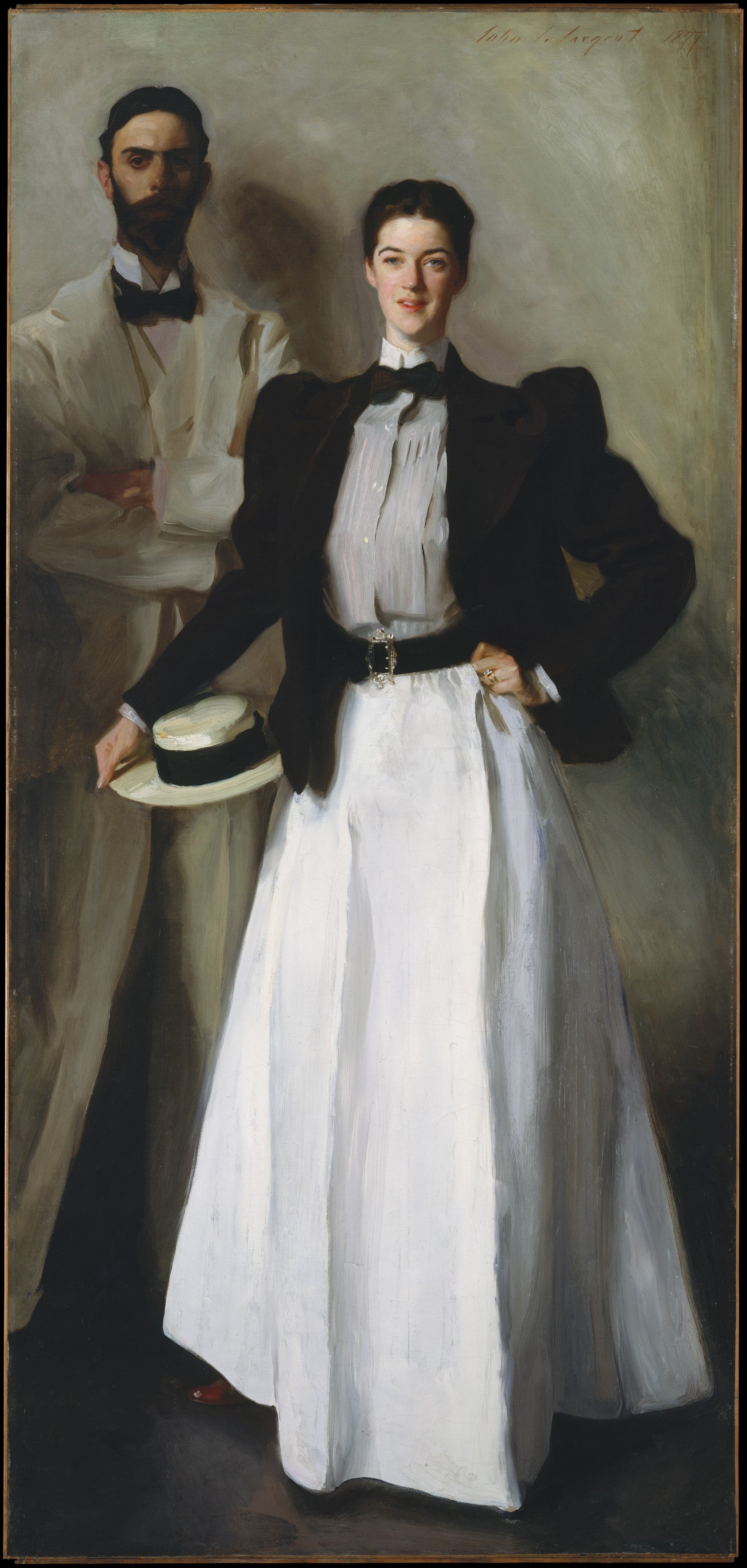 Reproduction du tableau « M. et Mme I. N. Phelps Stokes - John Singer Sargent » par Alpha Reproduction en peinture à l’huile