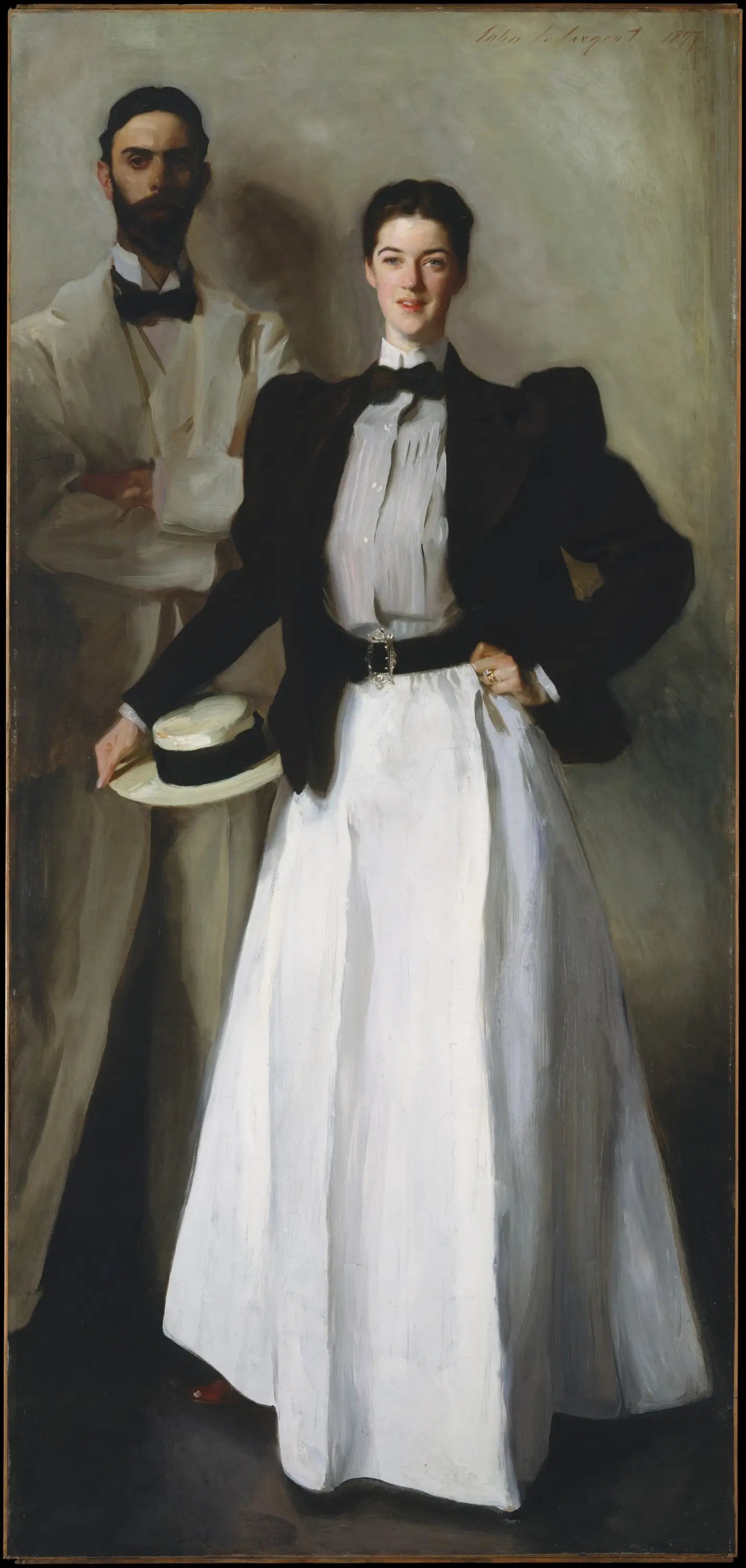 Reproduction du tableau « M. et Mme I. N. Phelps Stokes - John Singer Sargent » par Alpha Reproduction en peinture à l’huile
